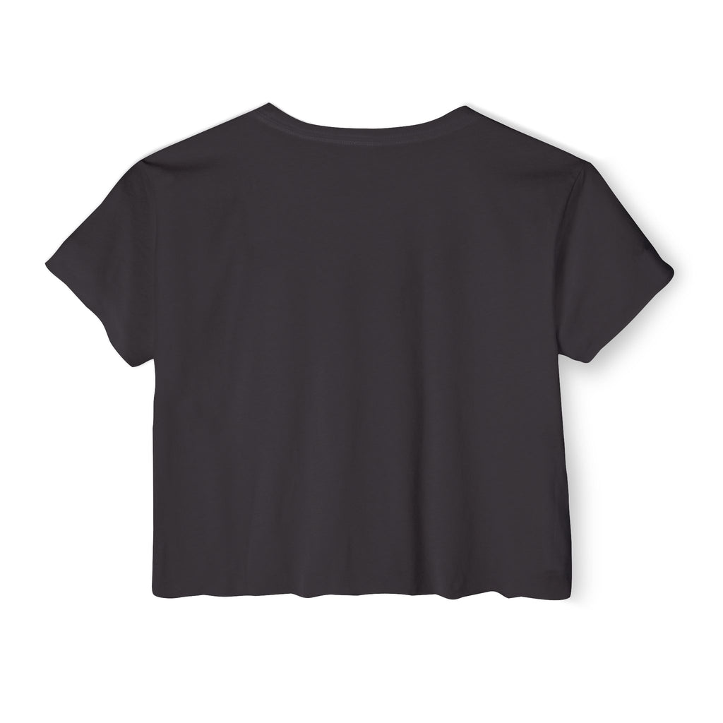 Toxik Graphic Crop Top — Purple Drip Festival Tee