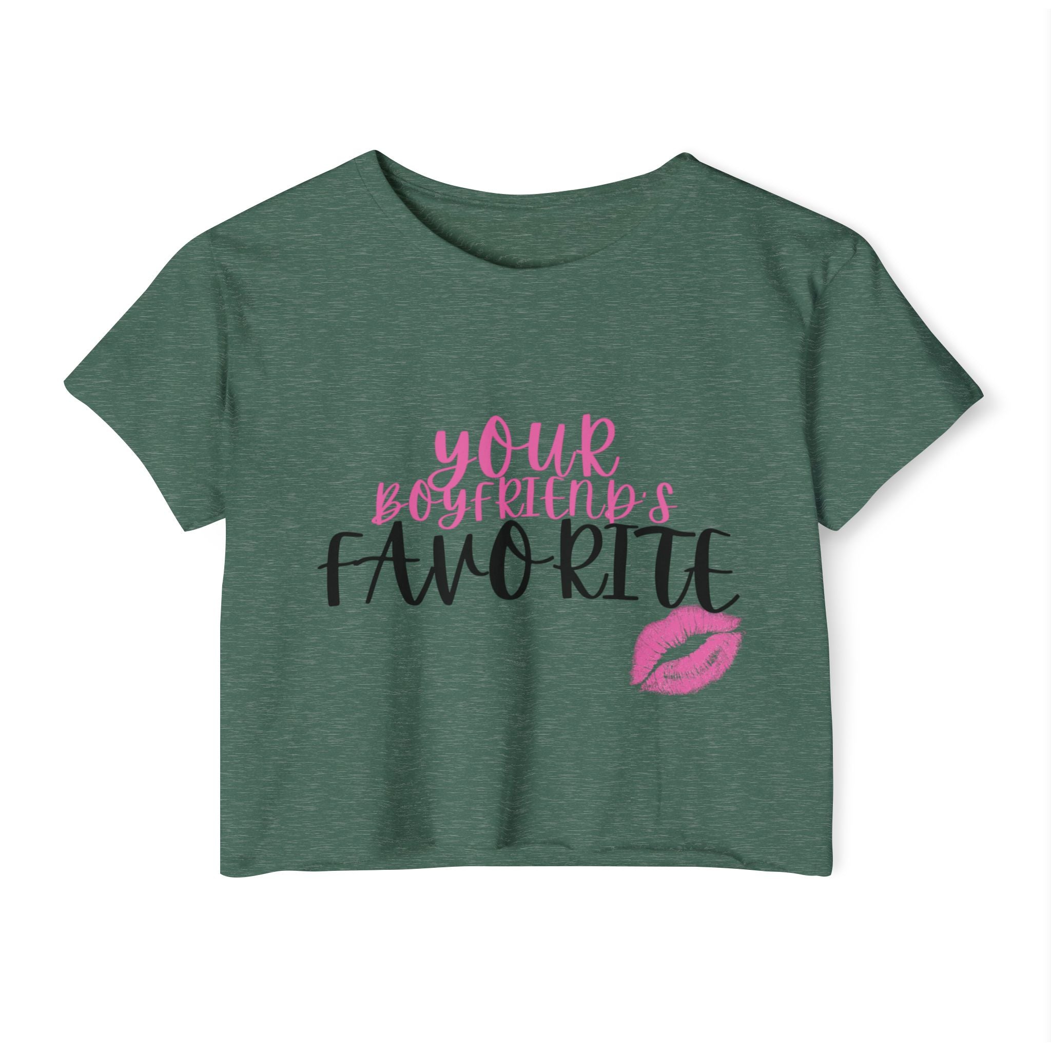 Your Boyfriend's Favorite Crop Top | Women's Festival Shirt