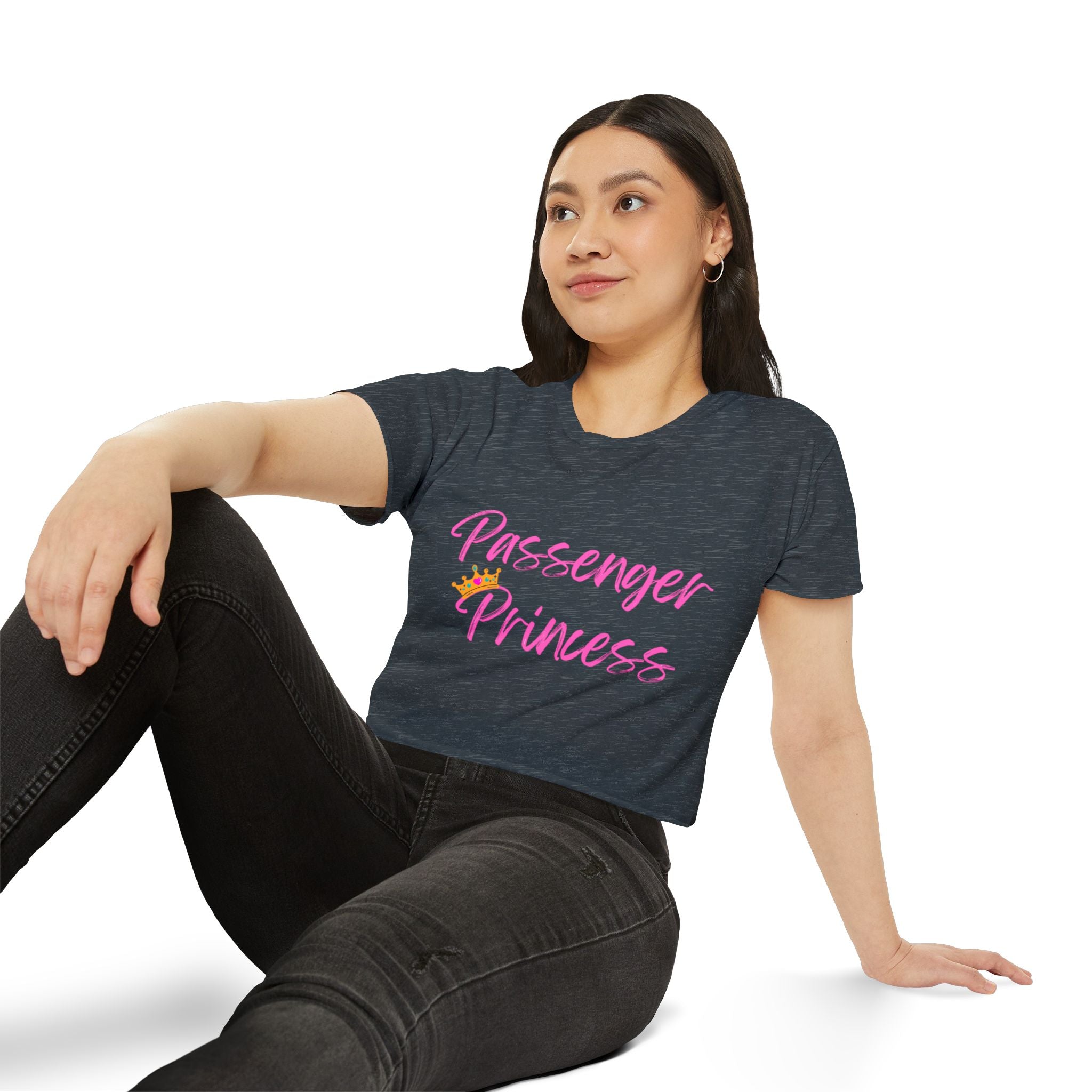 Passenger Princess Crop Top — Women's Festival Graphic Tee