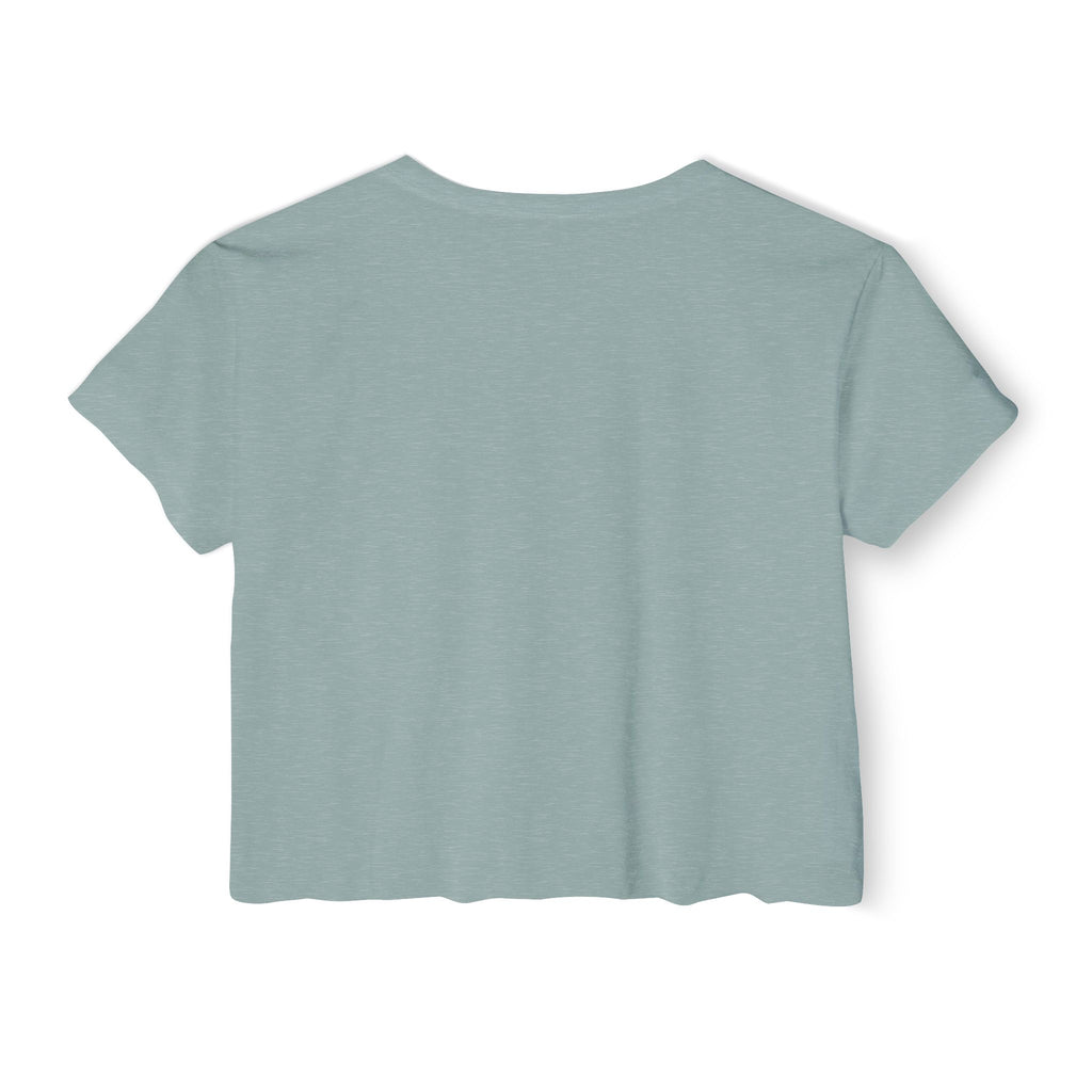 Toxik Graphic Crop Top — Purple Drip Festival Tee