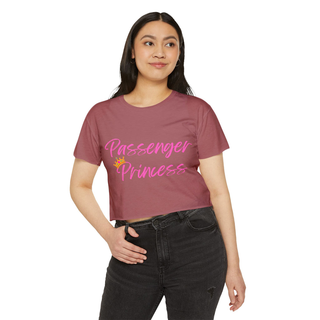 Passenger Princess Crop Top — Women's Festival Graphic Tee