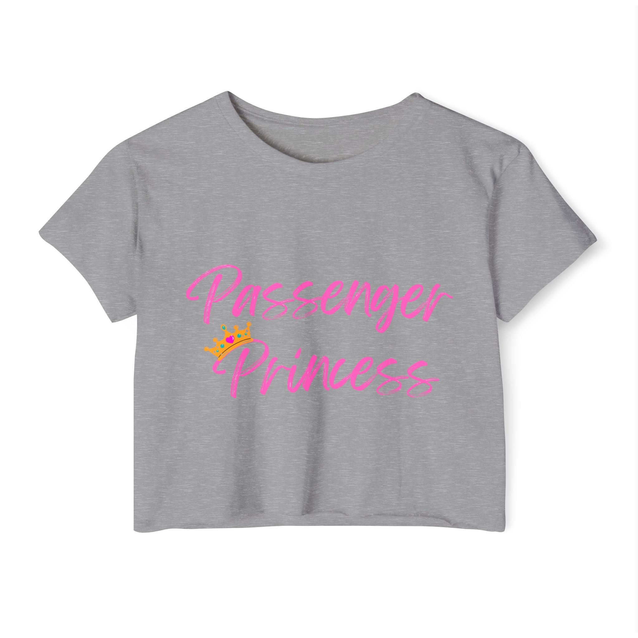 Passenger Princess Crop Top — Women's Festival Graphic Tee