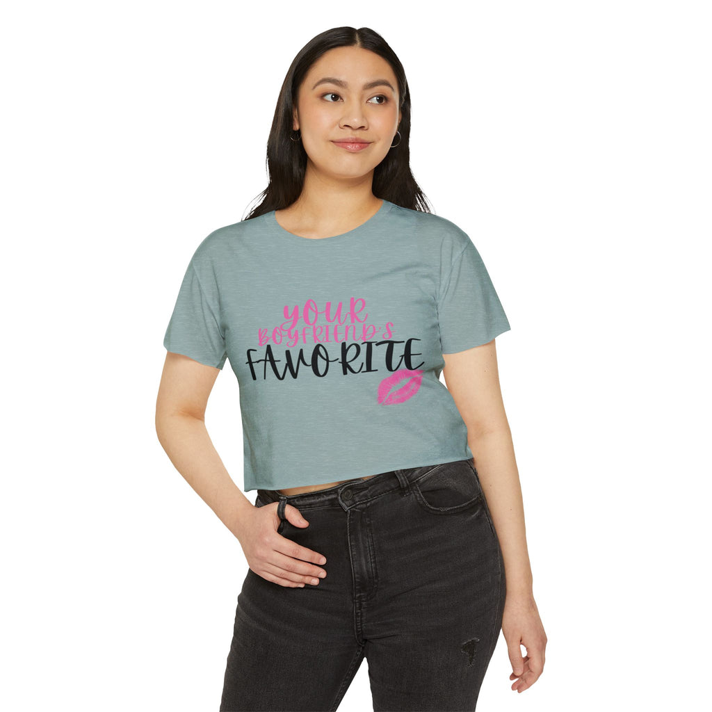 Your Boyfriend's Favorite Crop Top | Women's Festival Shirt