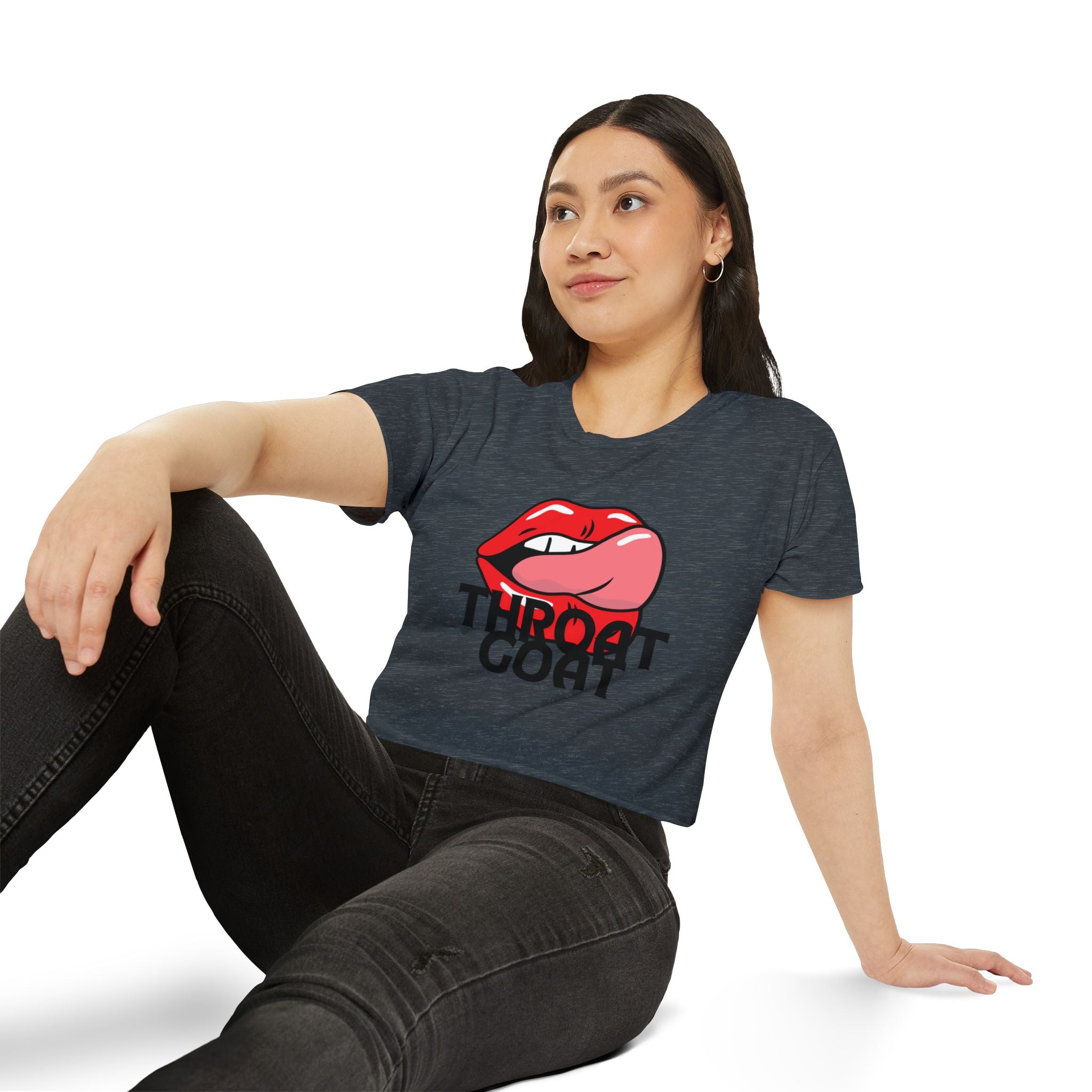 Throat Goat | The "Talent Show" Crop Top Tee
