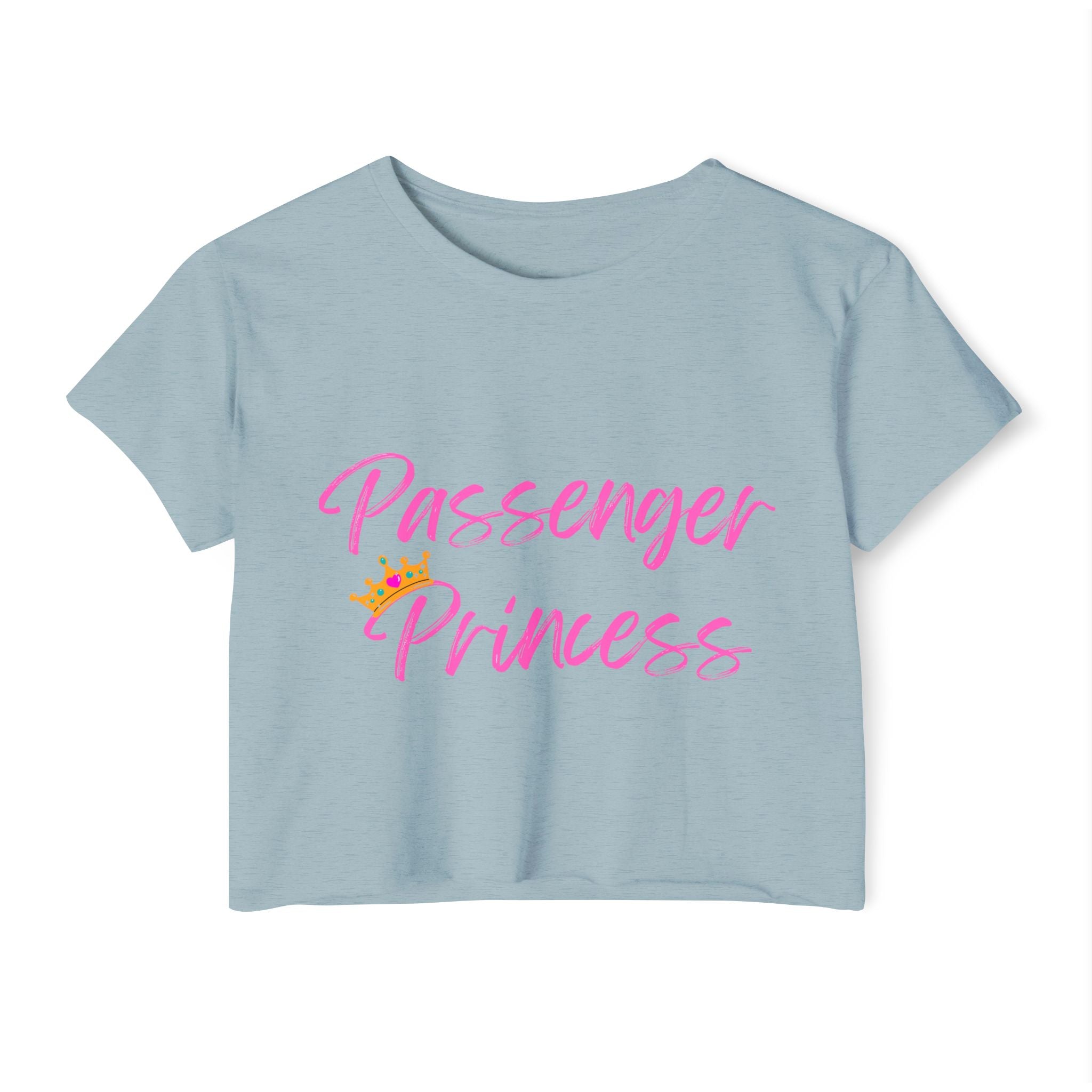 Passenger Princess Crop Top — Women's Festival Graphic Tee