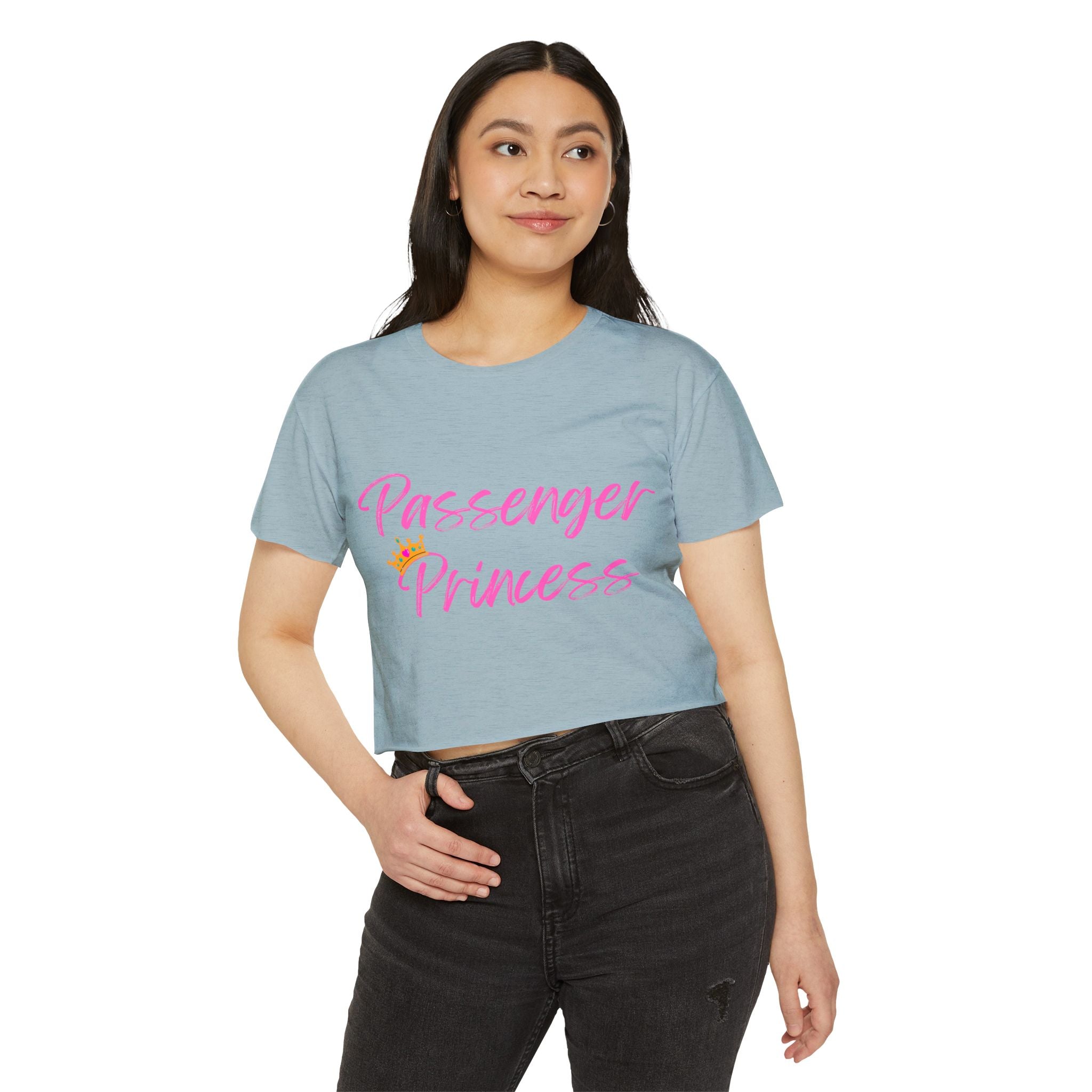 Passenger Princess Crop Top — Women's Festival Graphic Tee
