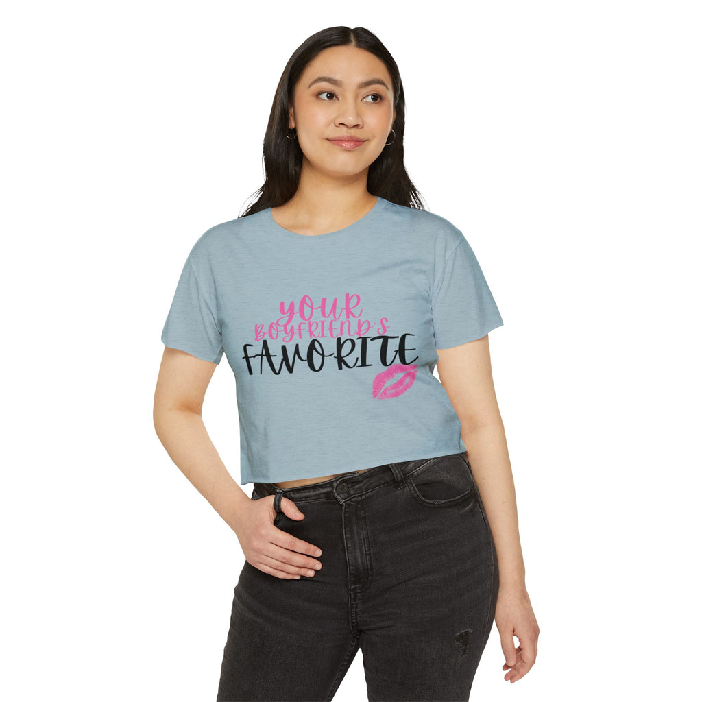 Your Boyfriend's Favorite Crop Top | Women's Festival Shirt
