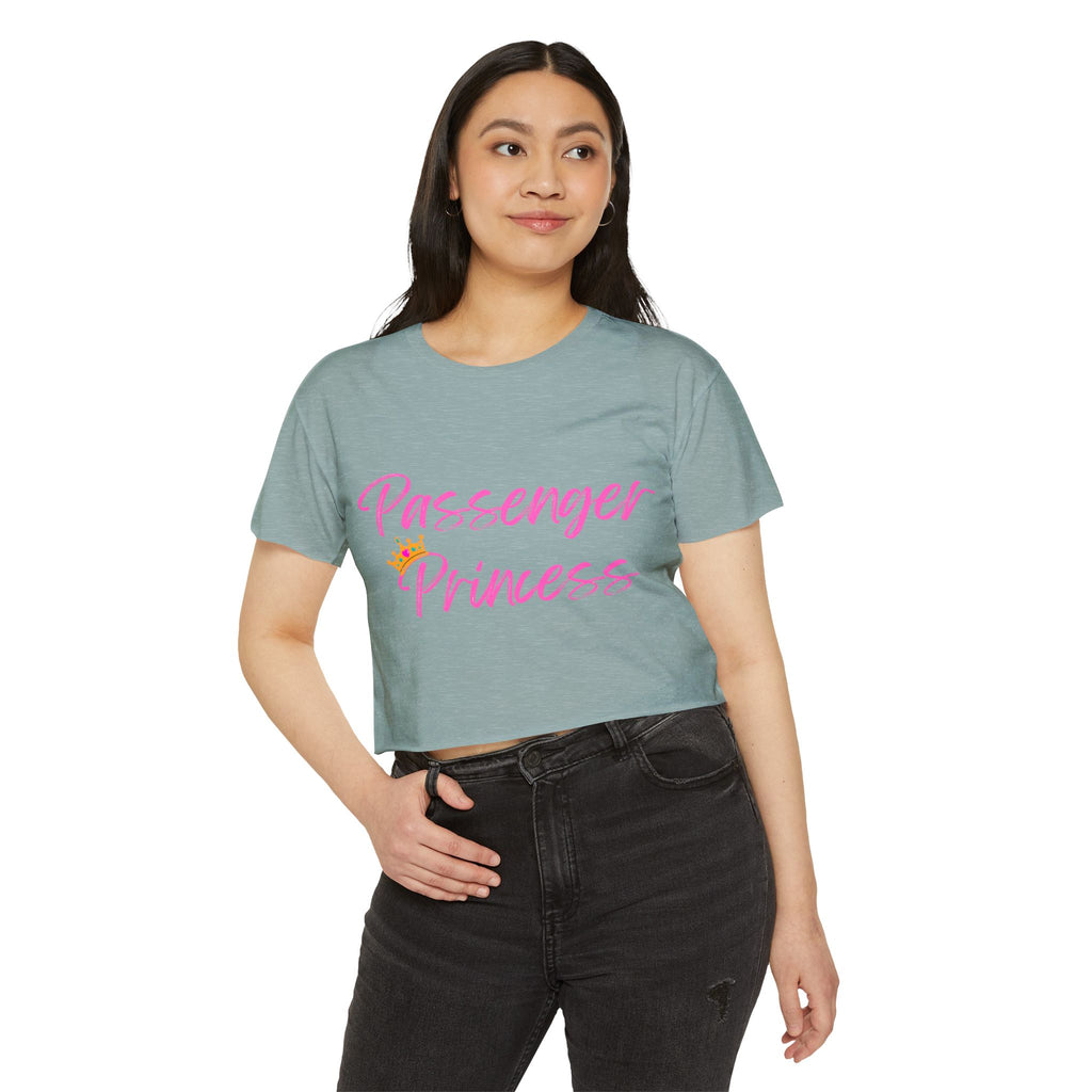 Passenger Princess Crop Top — Women's Festival Graphic Tee