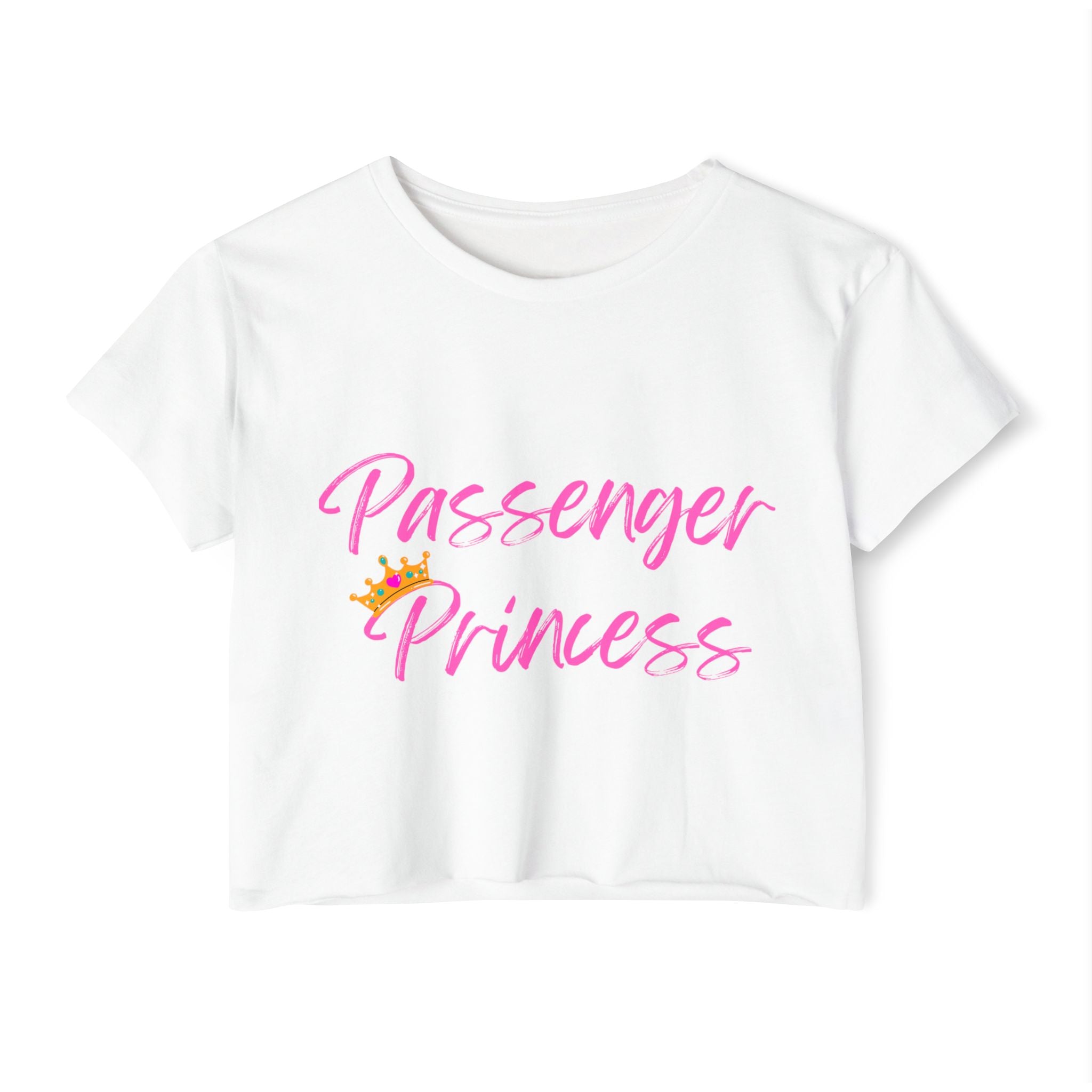 Passenger Princess Crop Top — Women's Festival Graphic Tee