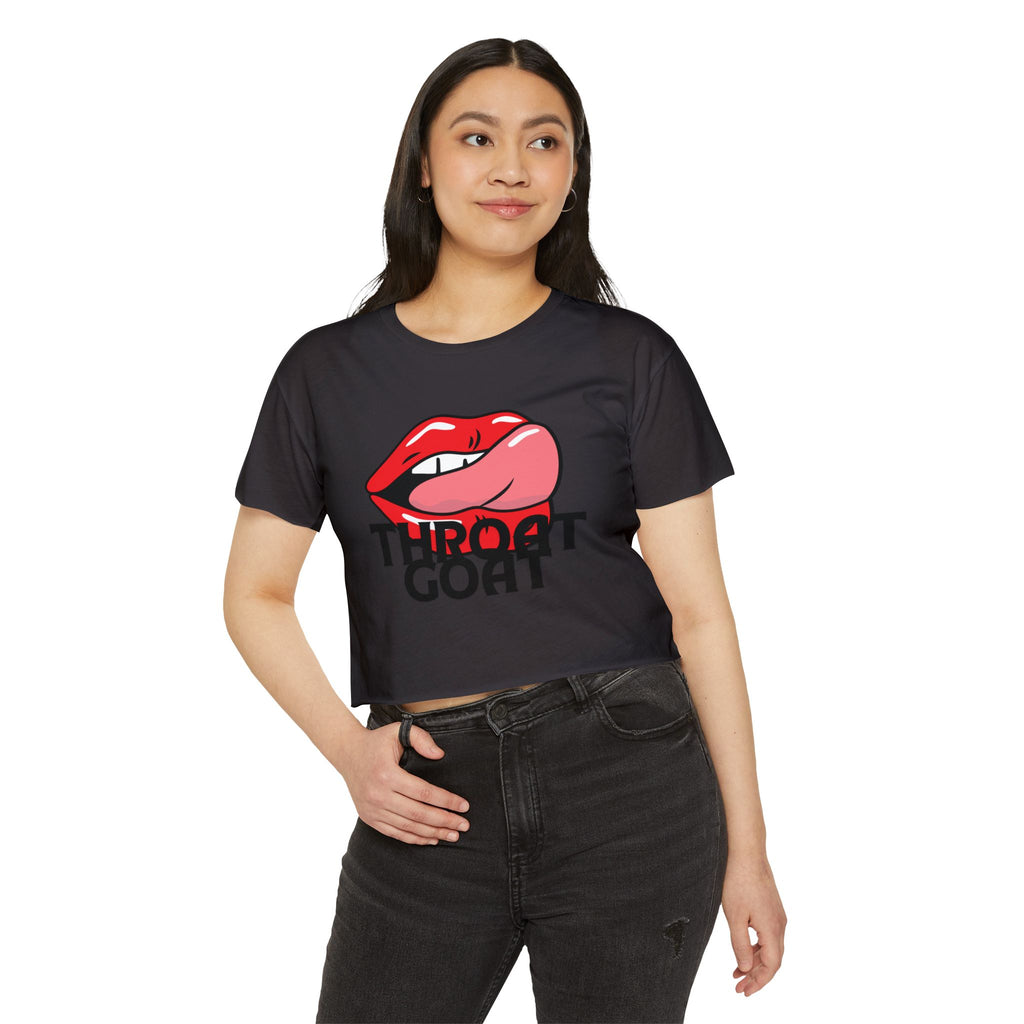 Throat Goat | The "Talent Show" Crop Top Tee