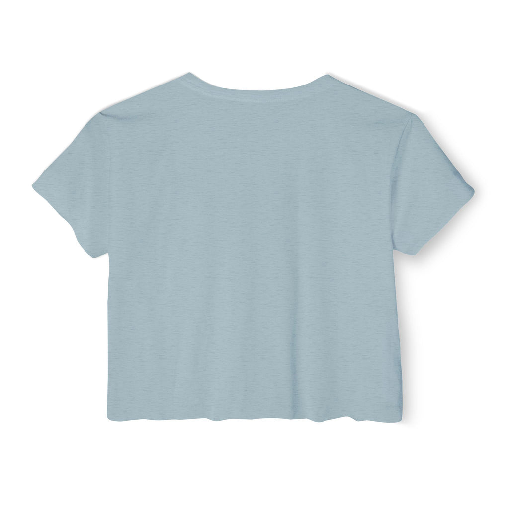 Toxik Graphic Crop Top — Purple Drip Festival Tee