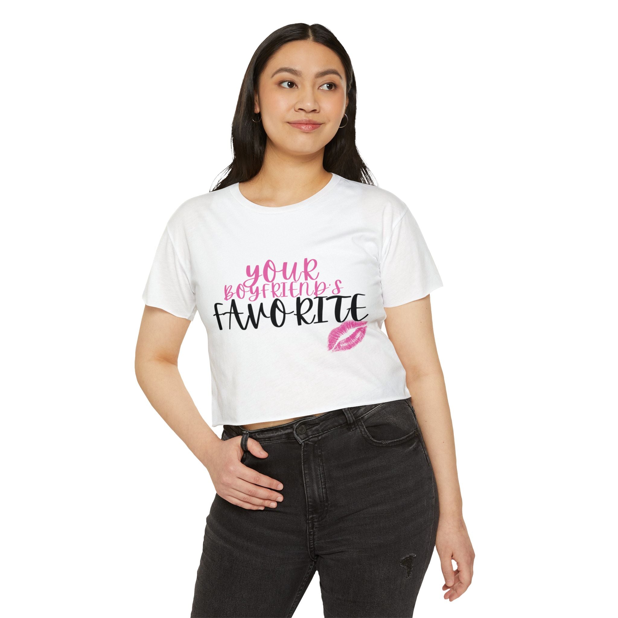 Your Boyfriend's Favorite Crop Top | Women's Festival Shirt