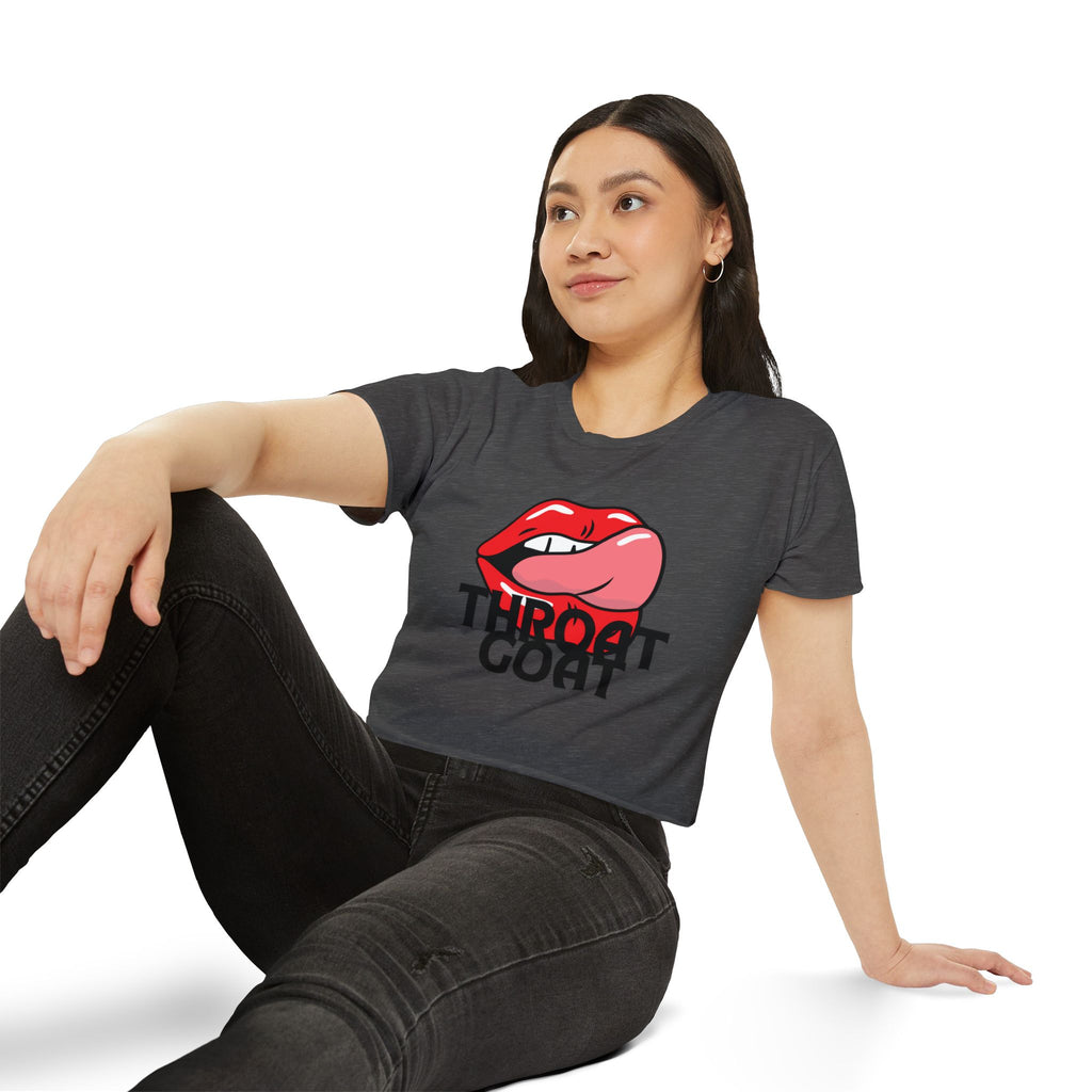 Throat Goat | The "Talent Show" Crop Top Tee