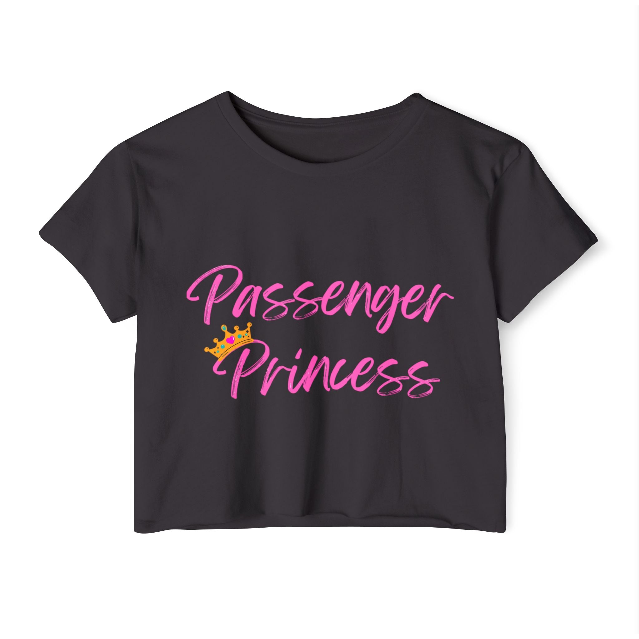 Passenger Princess Crop Top — Women's Festival Graphic Tee