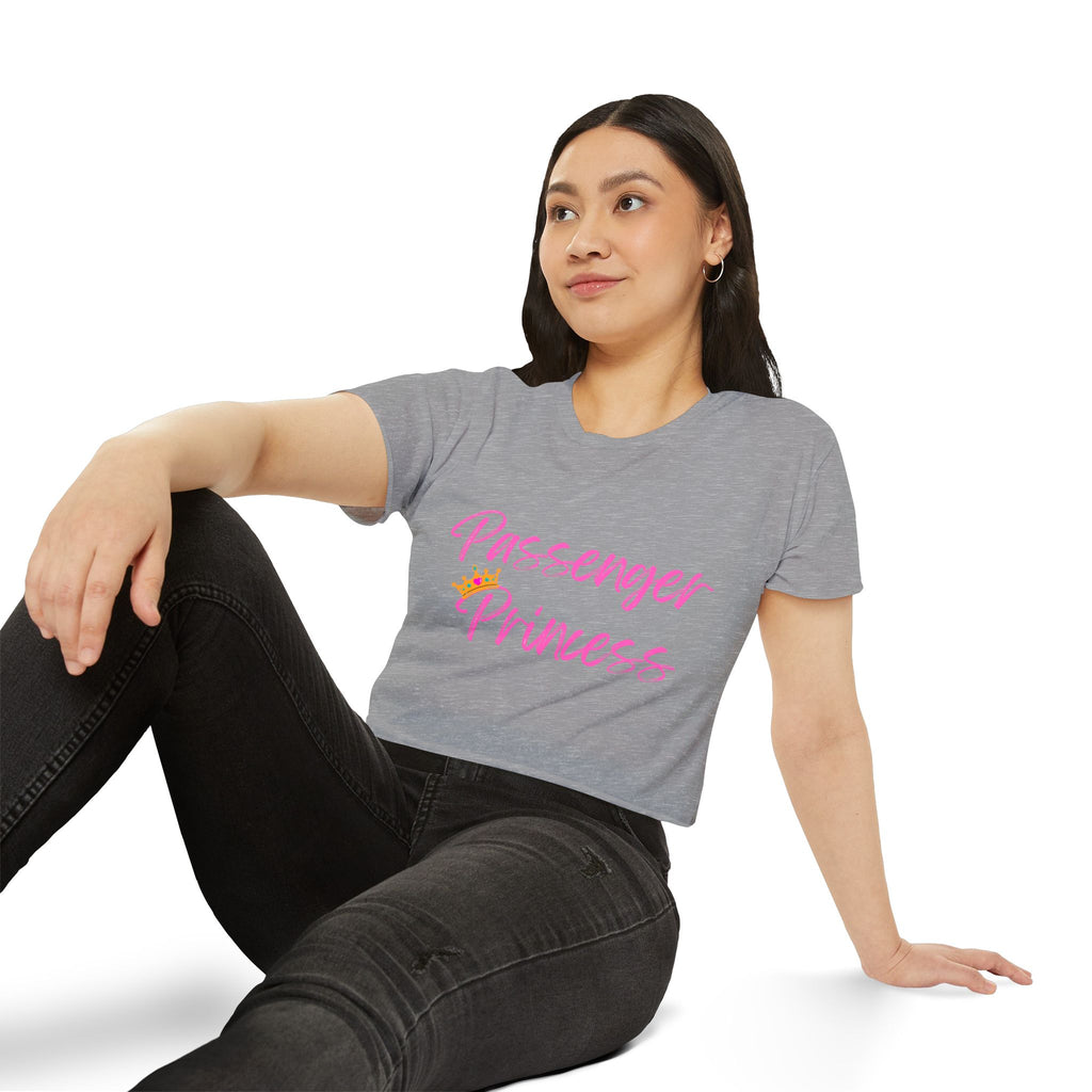 Passenger Princess Crop Top — Women's Festival Graphic Tee