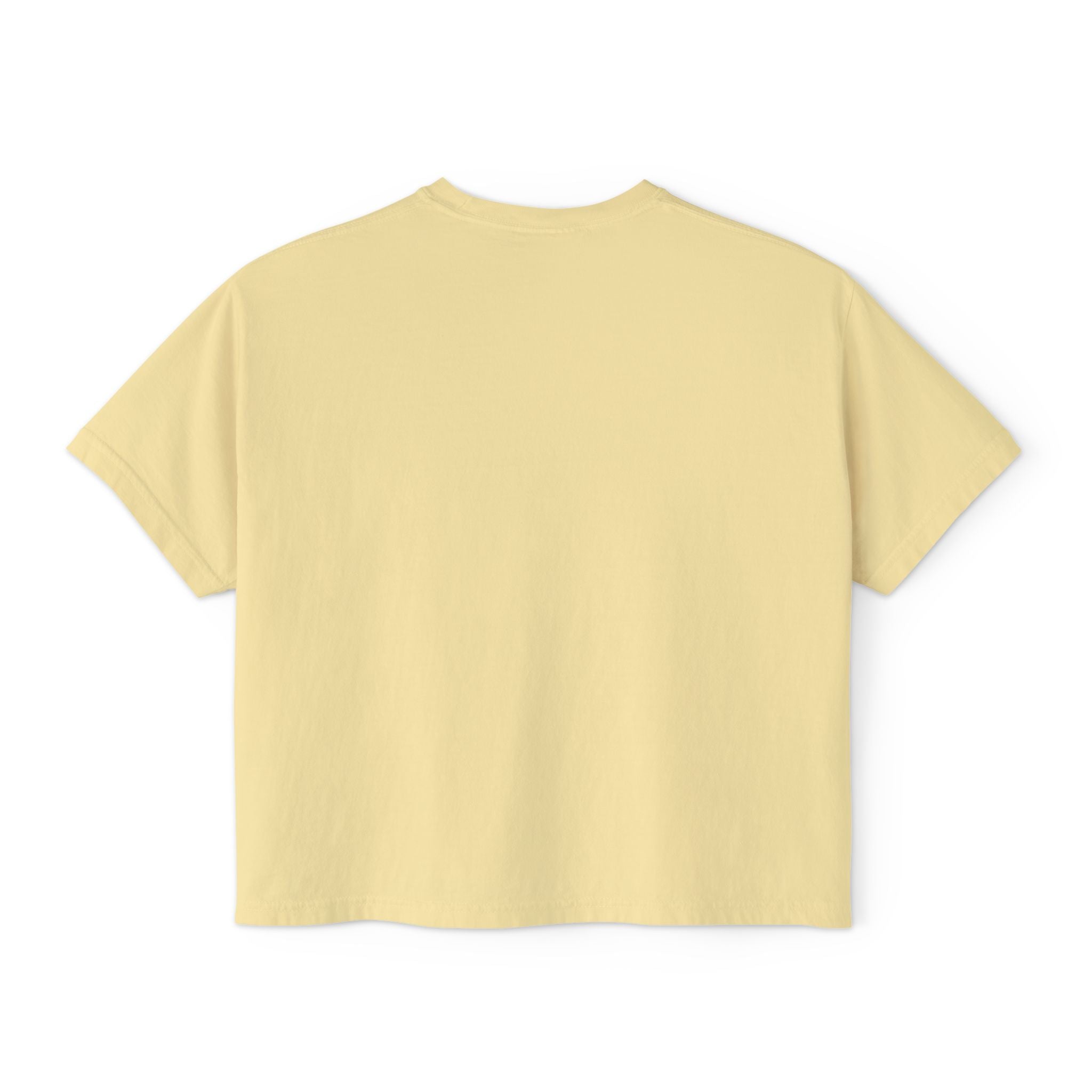 Summer Checklist Boxy Tee — 'Summer Checklist' Graphic Women's Boxy T-Shirt