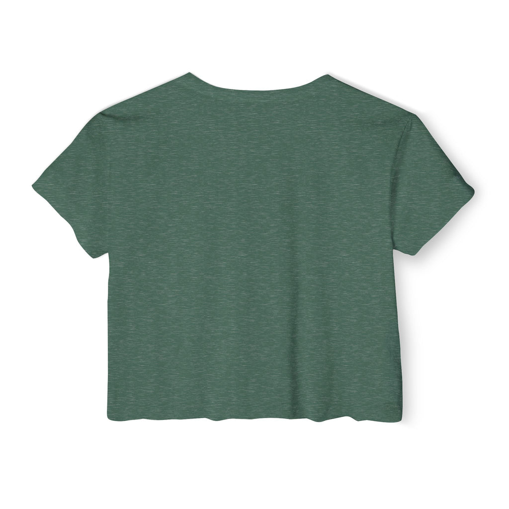 Toxik Graphic Crop Top — Pink Drip Festival Tee for Women