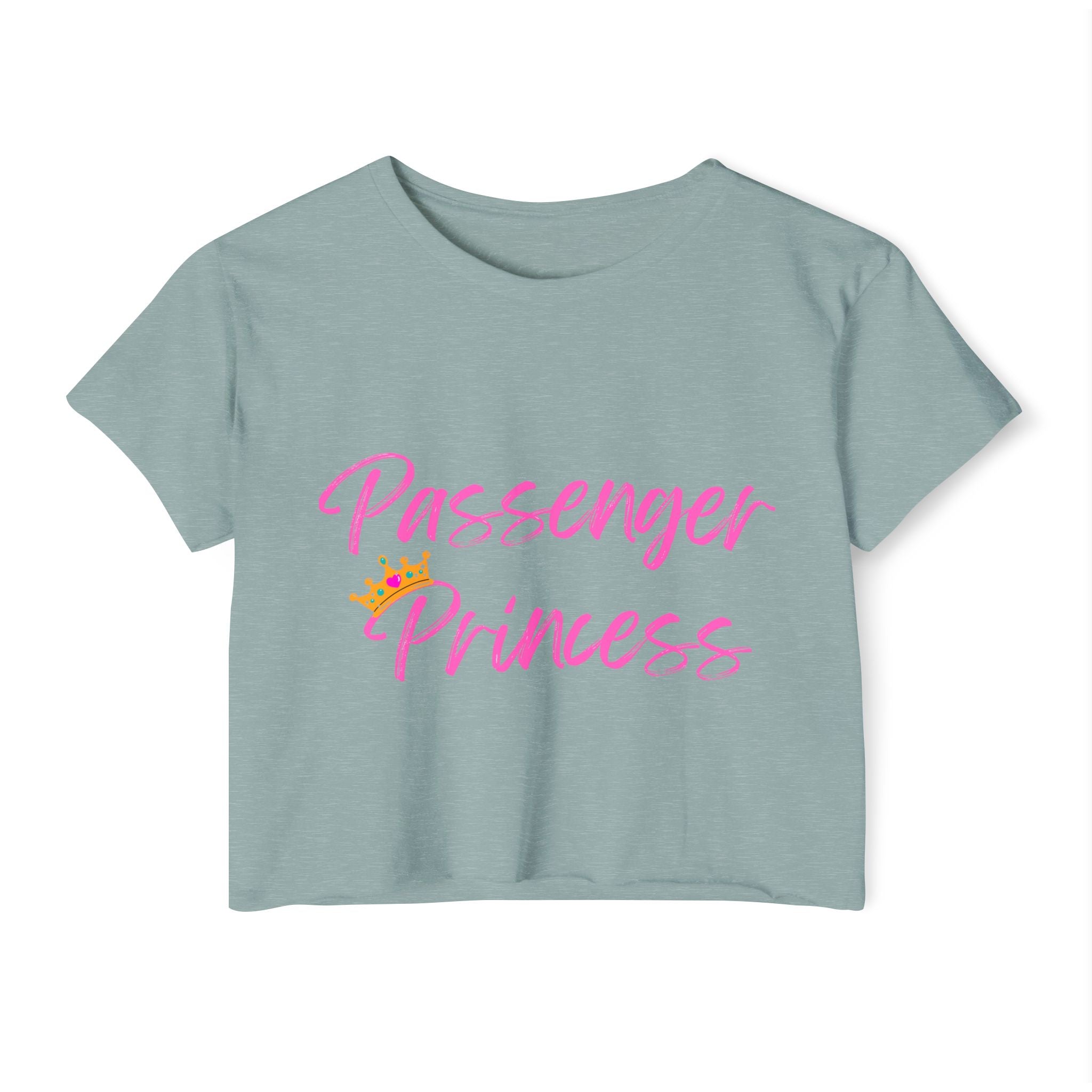 Passenger Princess Crop Top — Women's Festival Graphic Tee