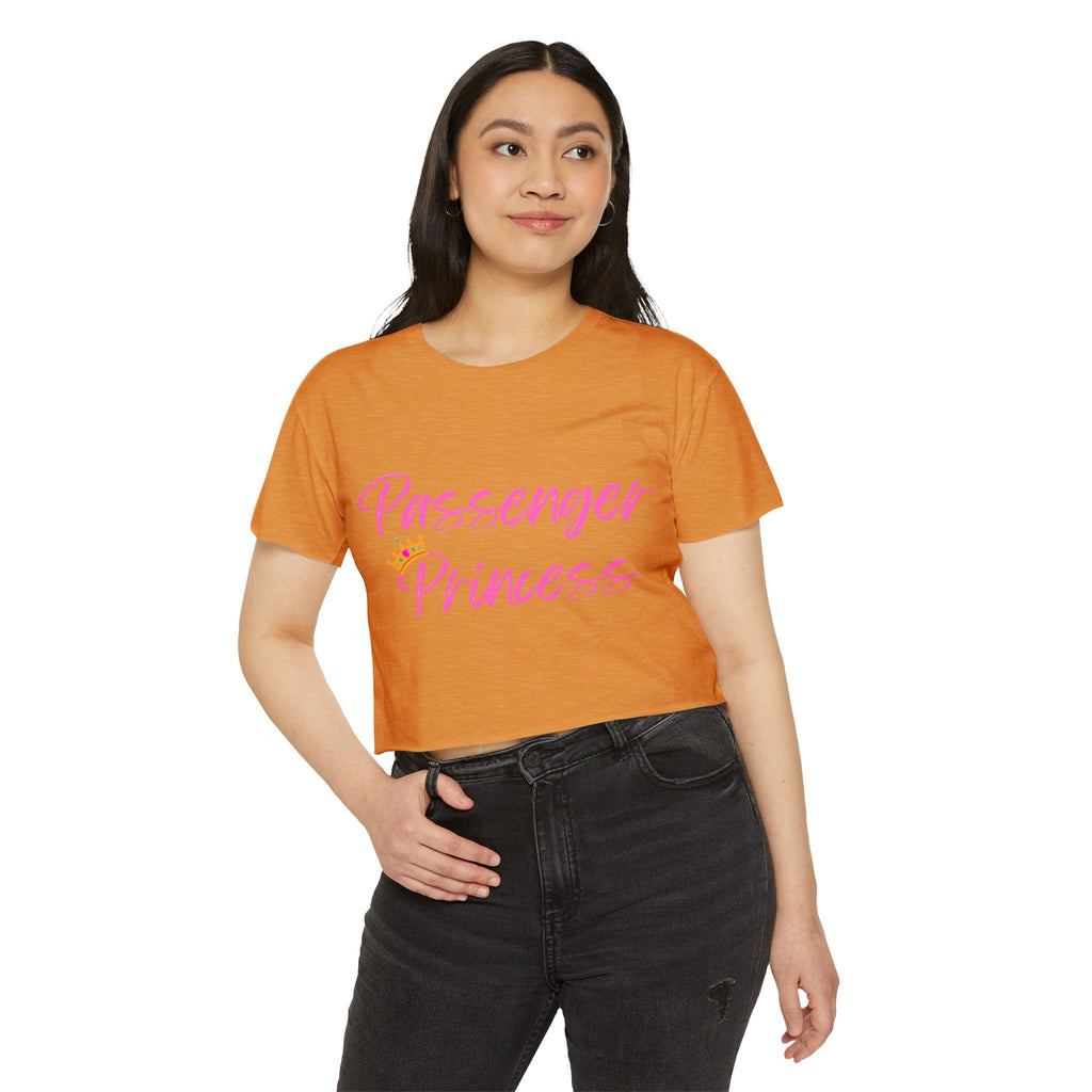 Passenger Princess Crop Top — Women's Festival Graphic Tee