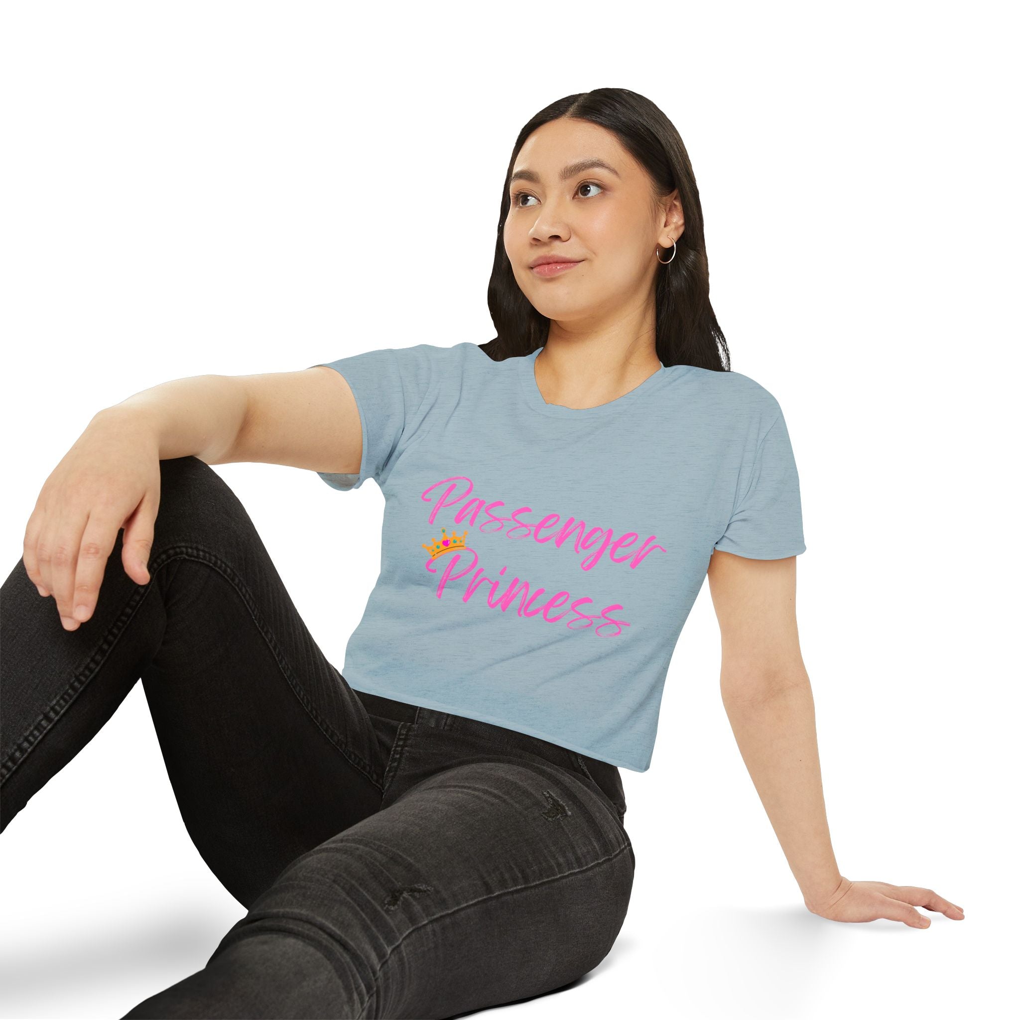 Passenger Princess Crop Top — Women's Festival Graphic Tee