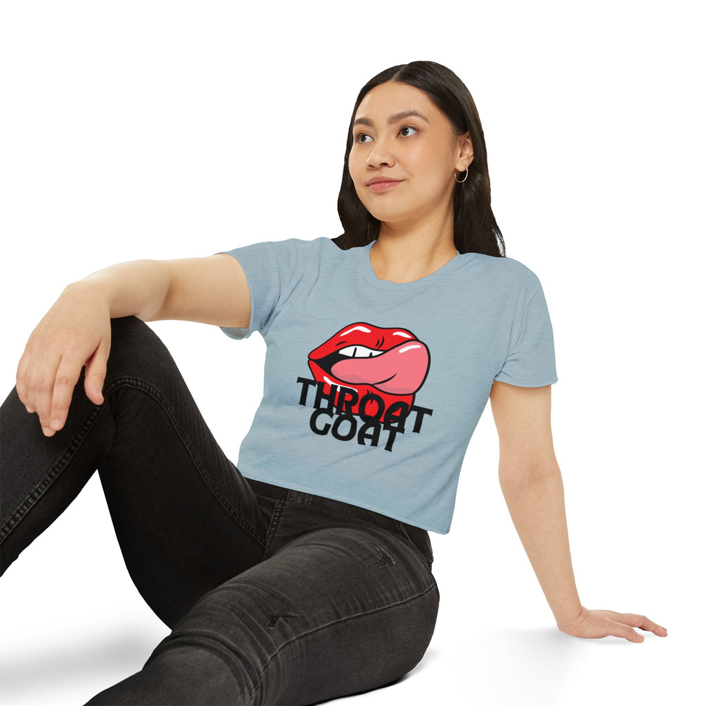Throat Goat | The "Talent Show" Crop Top Tee