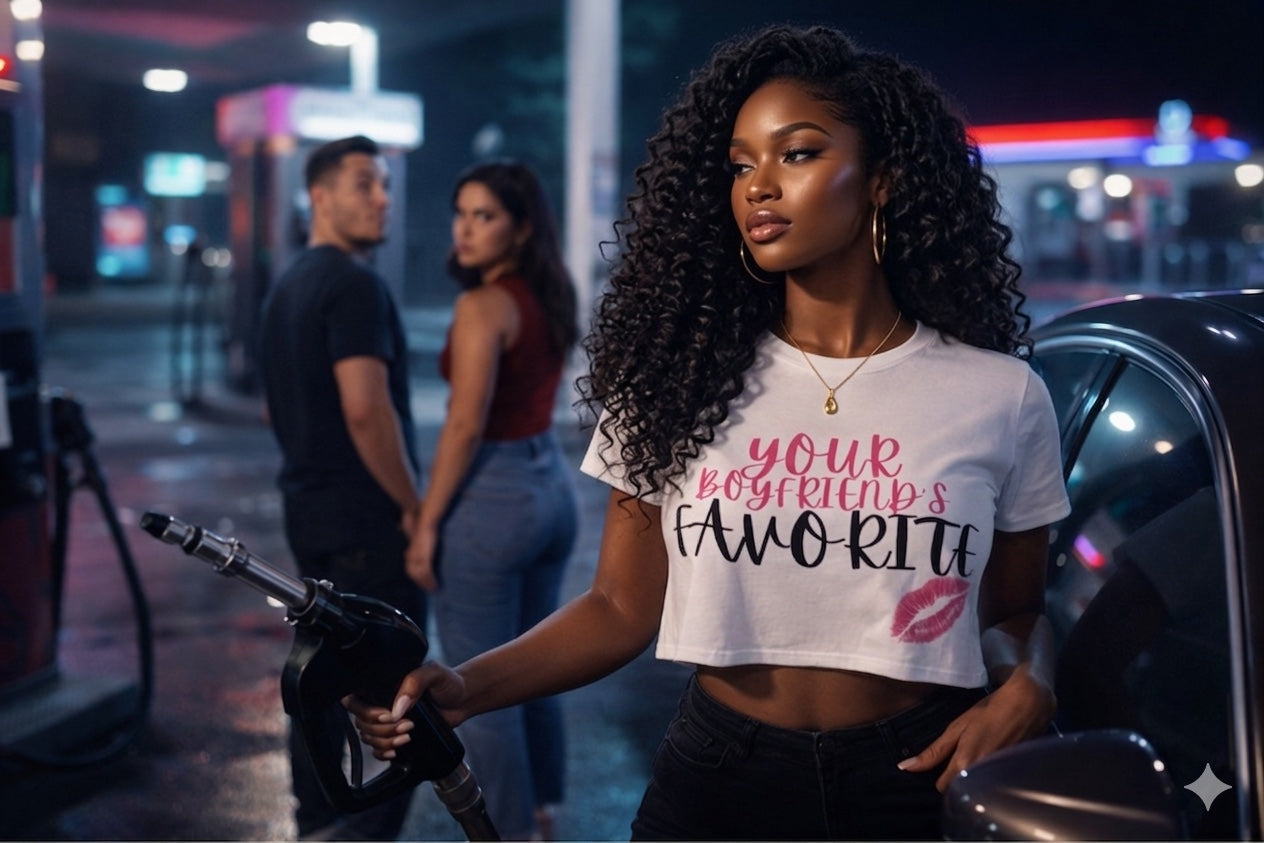 Your Boyfriend's Favorite Crop Top | Women's Festival Shirt