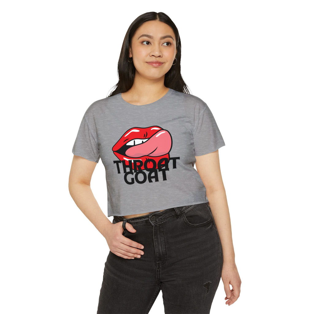 Throat Goat | The "Talent Show" Crop Top Tee