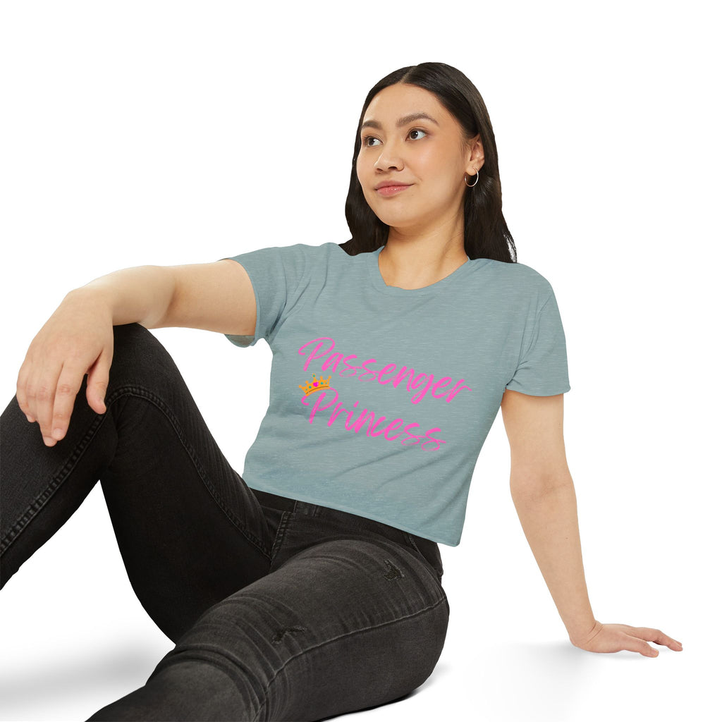 Passenger Princess Crop Top — Women's Festival Graphic Tee