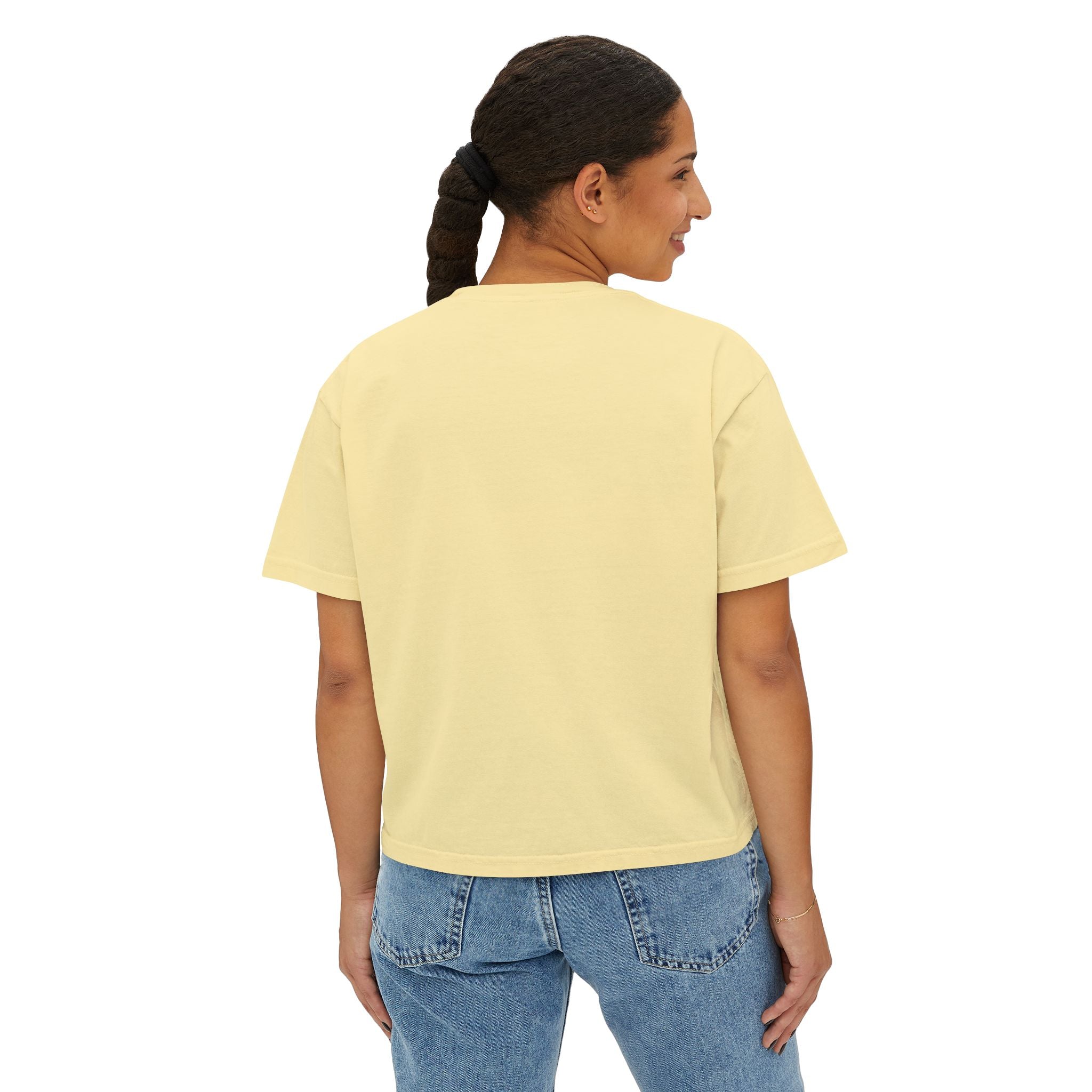 Warning I fall in love on the first day Tee | Women's Boxy Tee