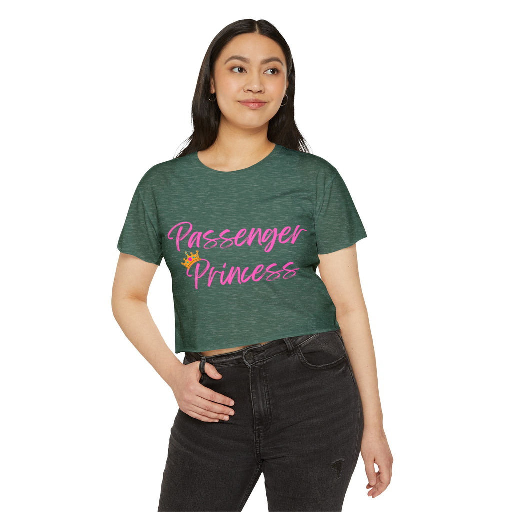 Passenger Princess Crop Top — Women's Festival Graphic Tee