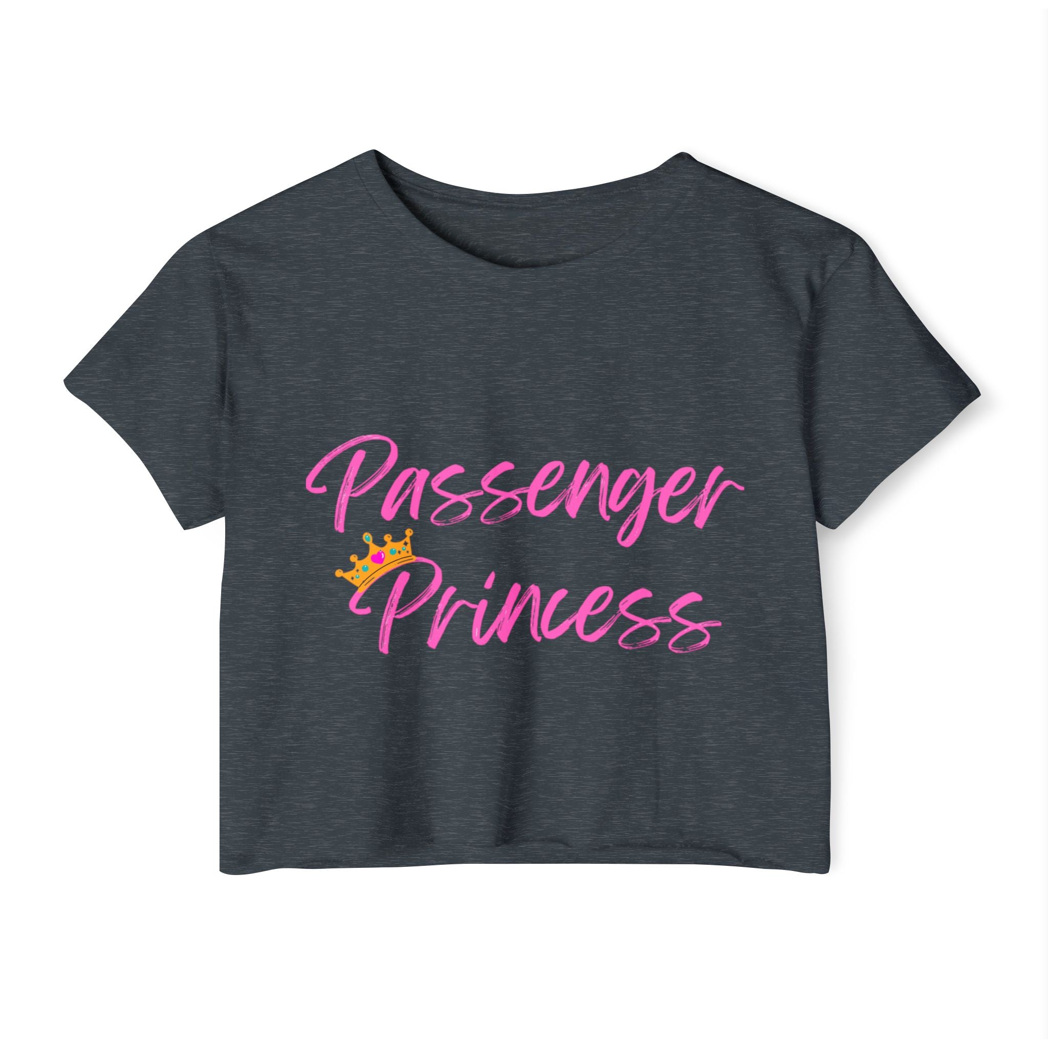 Passenger Princess Crop Top — Women's Festival Graphic Tee