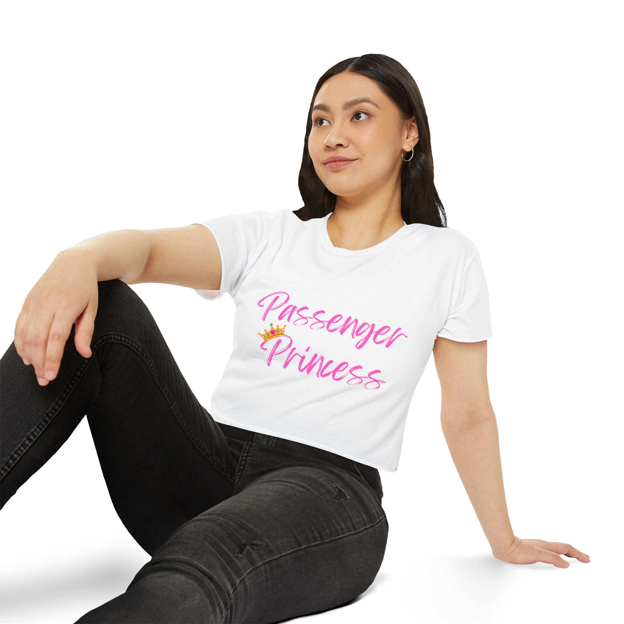Passenger Princess Crop Top — Women's Festival Graphic Tee