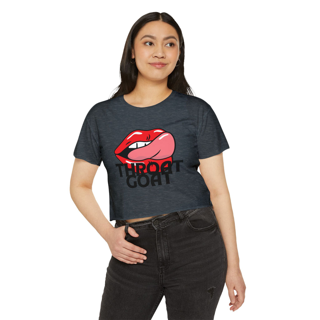 Throat Goat | The "Talent Show" Crop Top Tee
