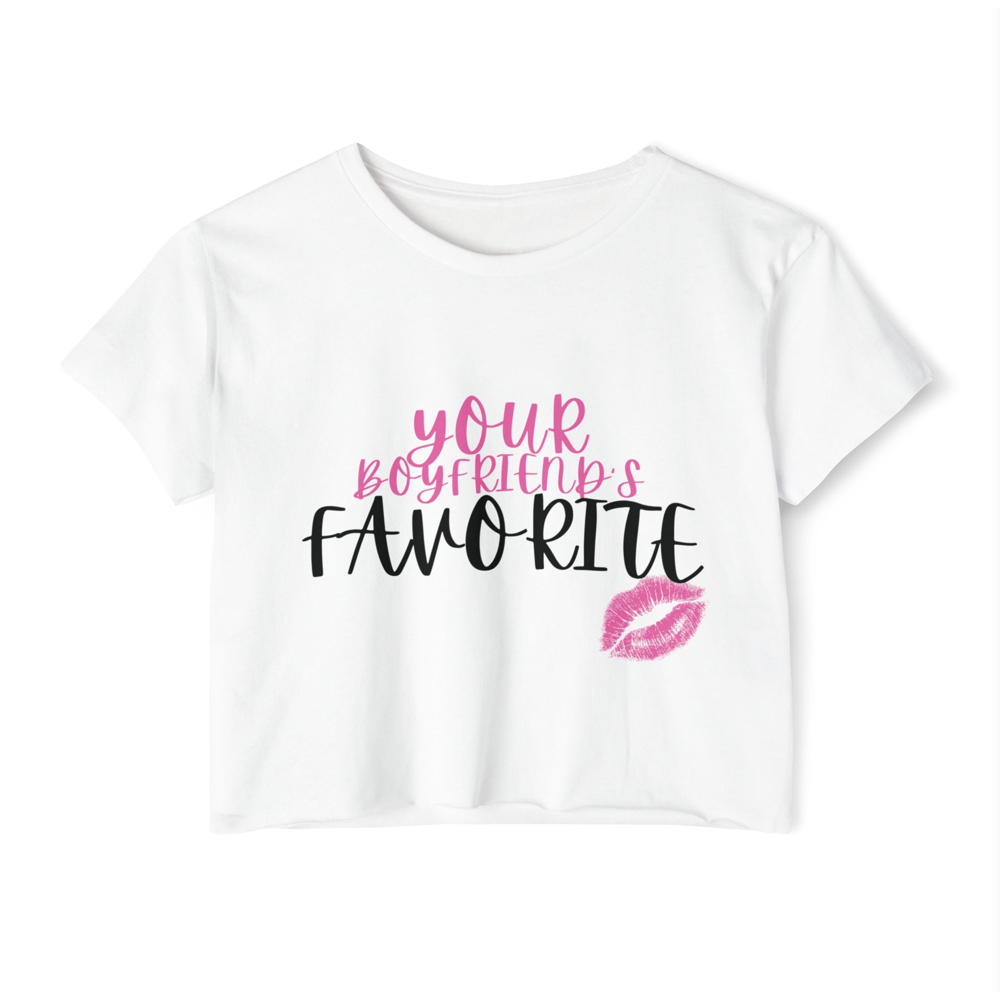 Your Boyfriend's Favorite Crop Top | Women's Festival Shirt