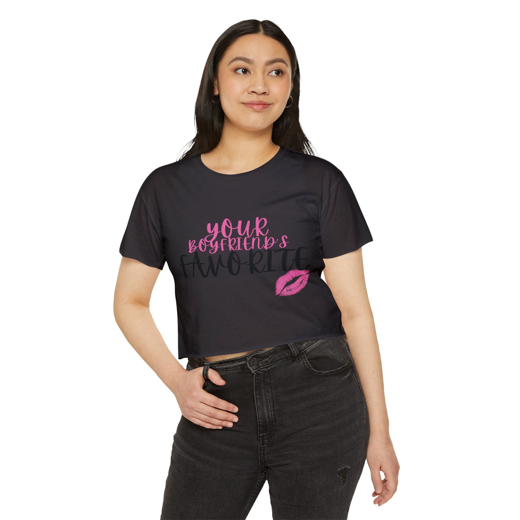 Your Boyfriend's Favorite Crop Top | Women's Festival Shirt