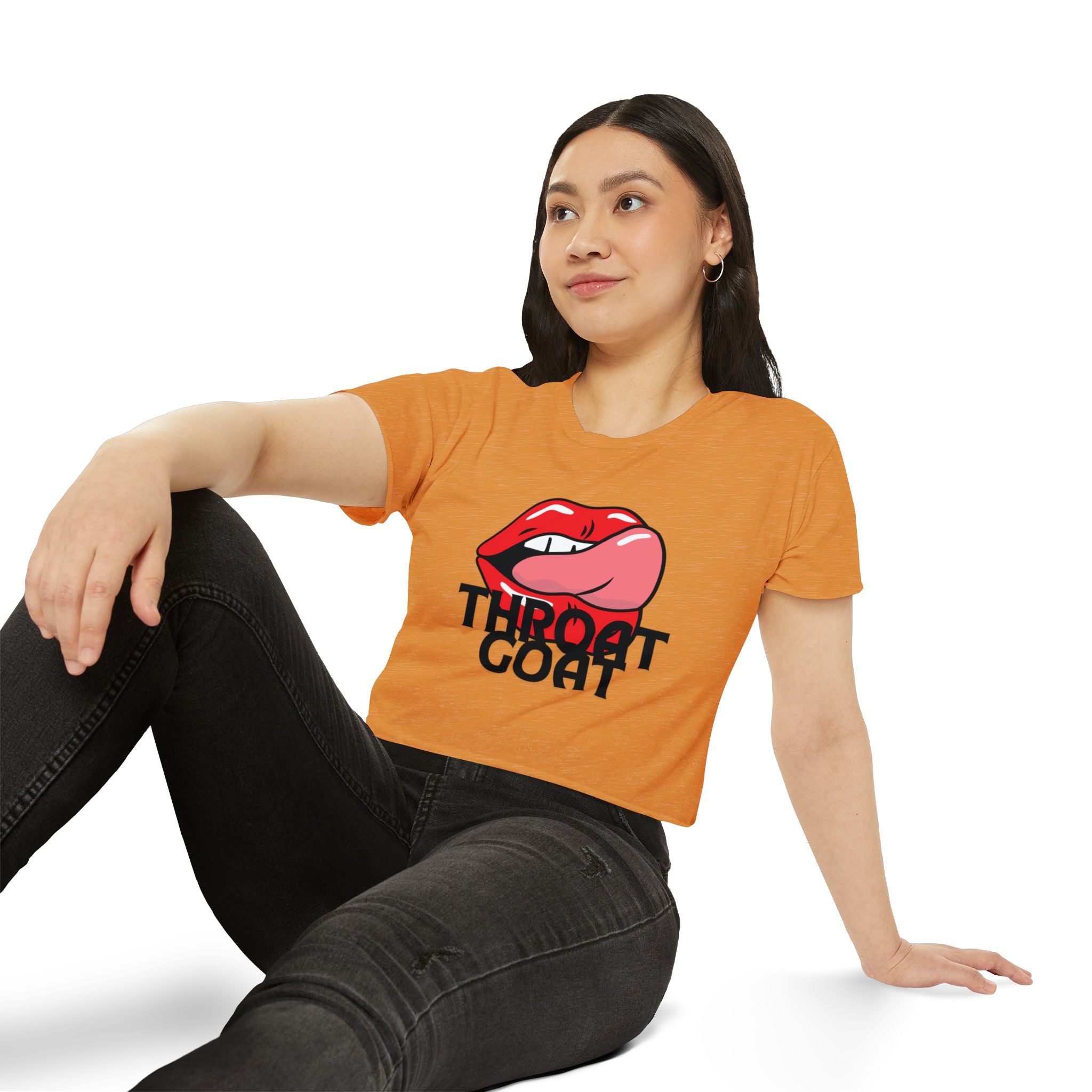 Throat Goat | The "Talent Show" Crop Top Tee