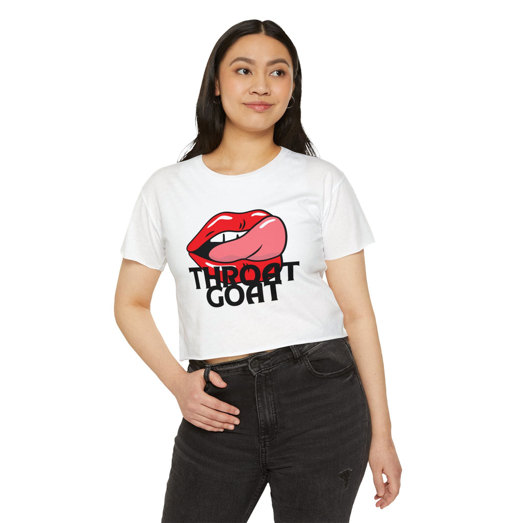 Throat Goat | The "Talent Show" Crop Top Tee