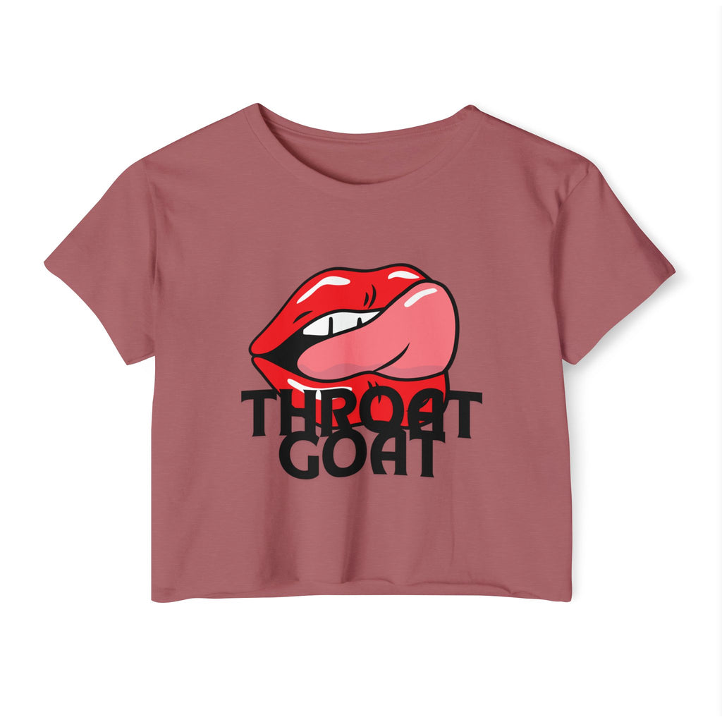 Throat Goat | The "Talent Show" Crop Top Tee