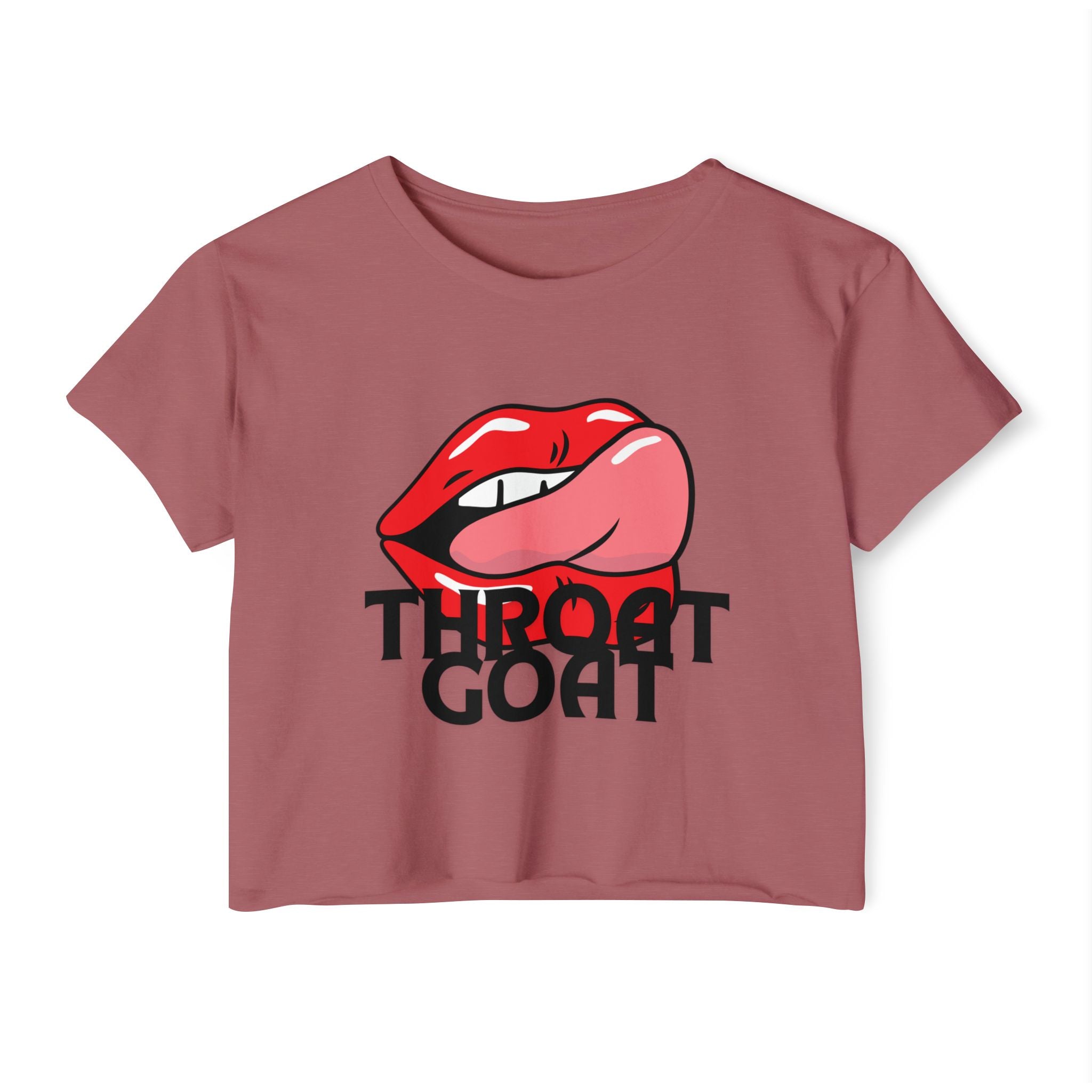 Throat Goat | The "Talent Show" Crop Top Tee