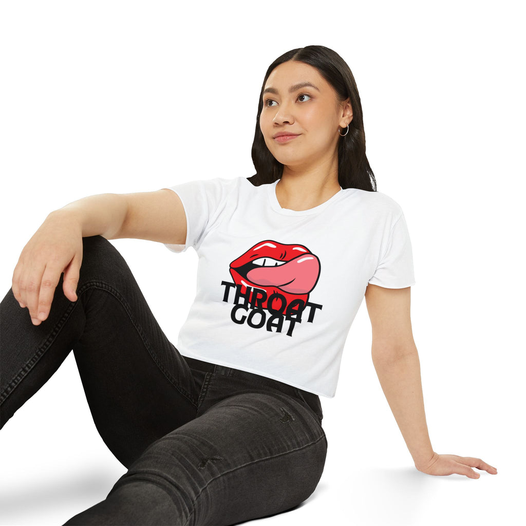 Throat Goat | The "Talent Show" Crop Top Tee