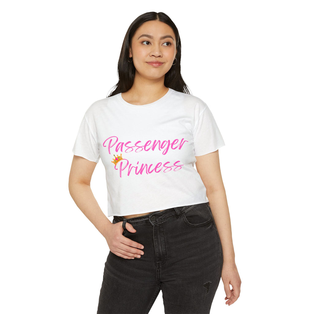 Passenger Princess Crop Top — Women's Festival Graphic Tee