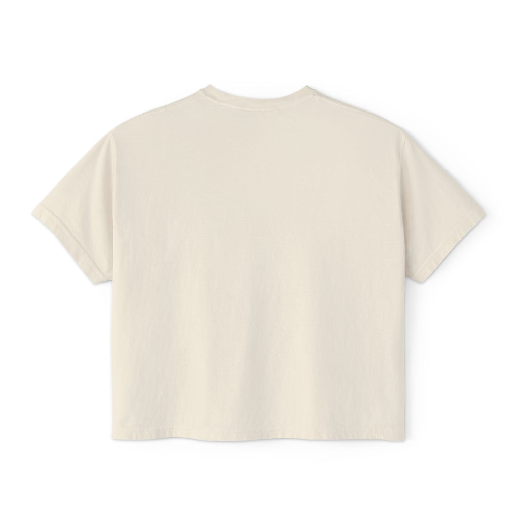 Summer Checklist Boxy Tee — 'Summer Checklist' Graphic Women's Boxy T-Shirt