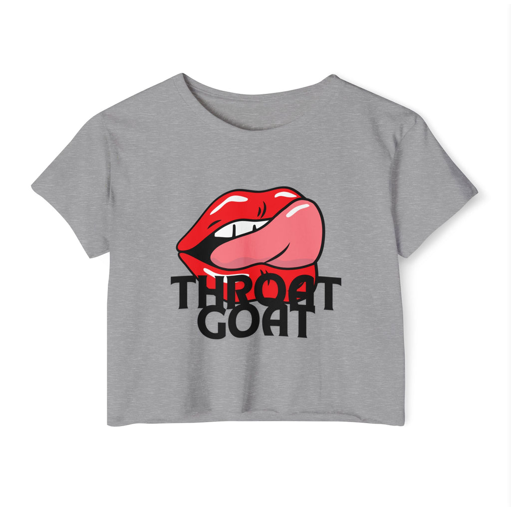 Throat Goat | The "Talent Show" Crop Top Tee
