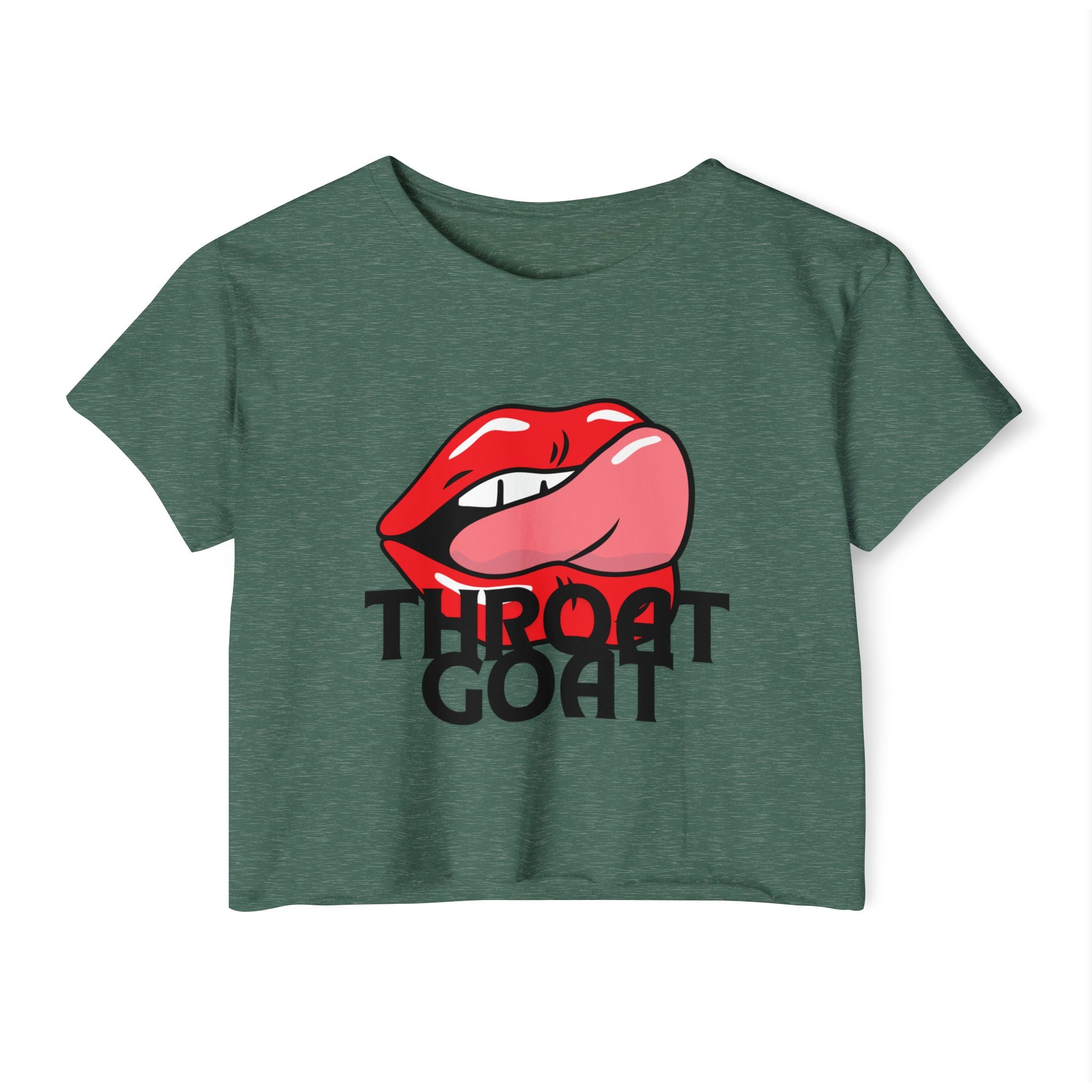Throat Goat | The "Talent Show" Crop Top Tee