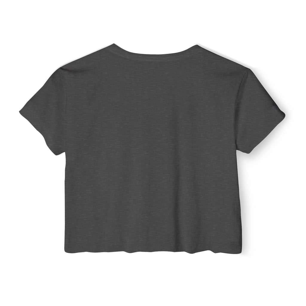 Toxik Graphic Crop Top — Purple Drip Festival Tee