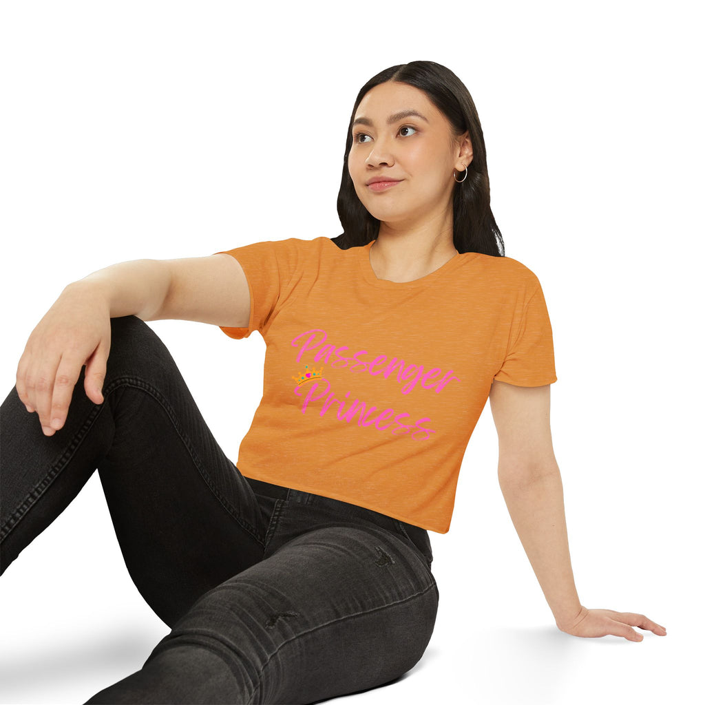 Passenger Princess Crop Top — Women's Festival Graphic Tee