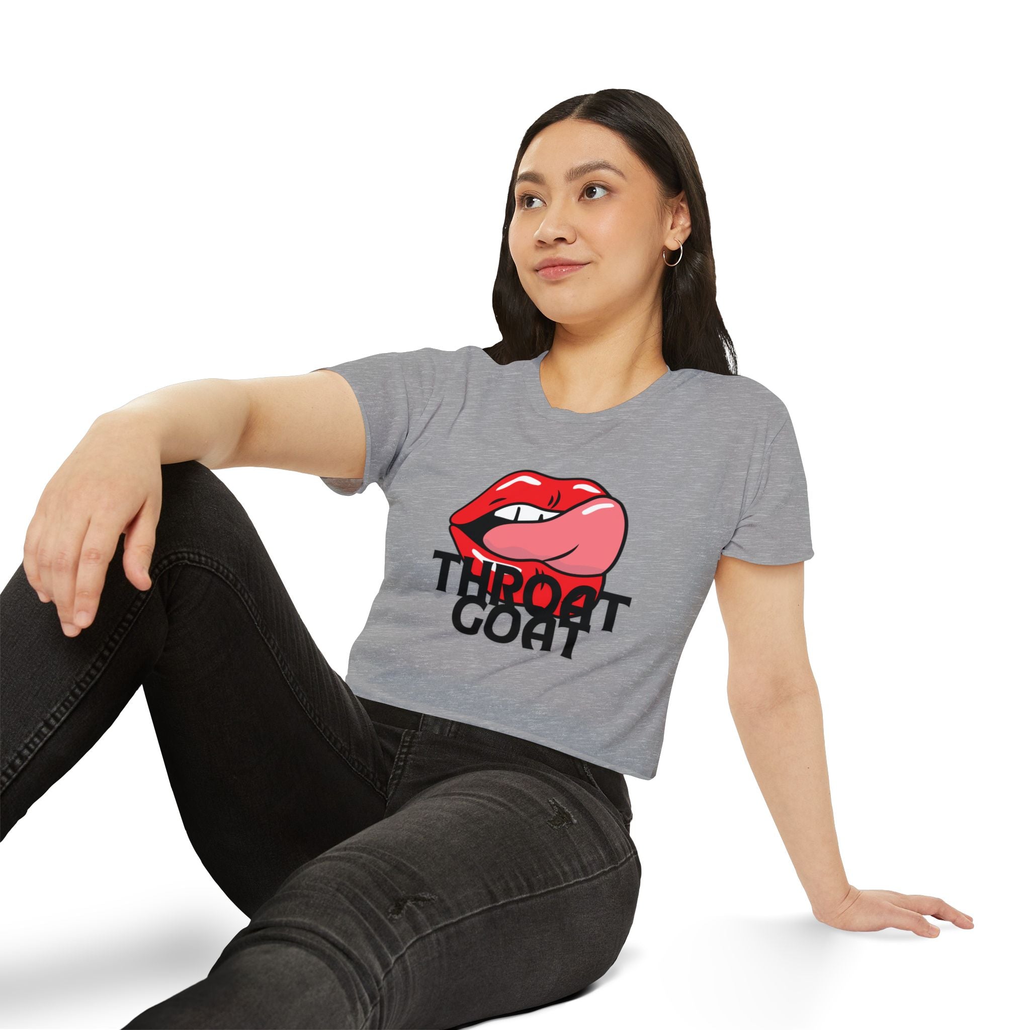 Throat Goat | The "Talent Show" Crop Top Tee