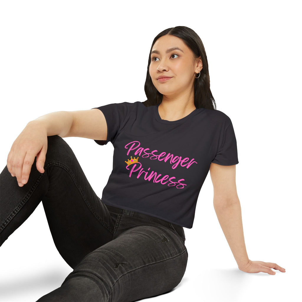 Passenger Princess Crop Top — Women's Festival Graphic Tee